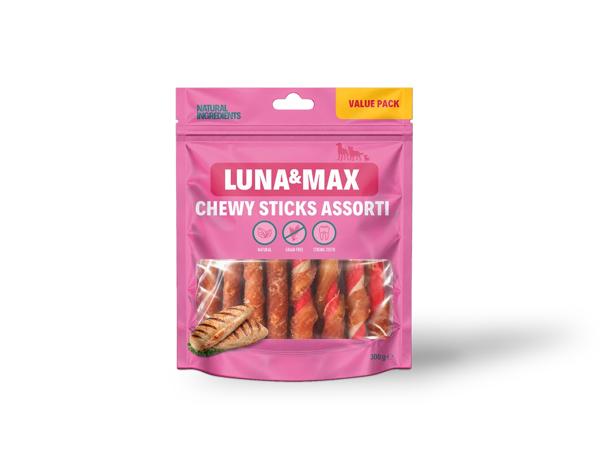 Chewy Sticks Assorti 300 g value pack